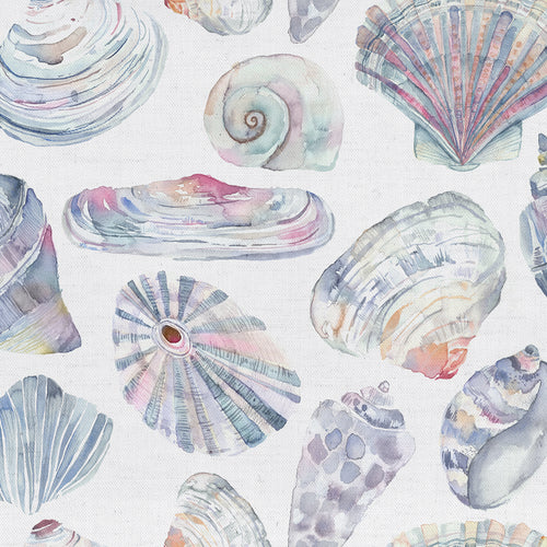 Abstract Multi Fabric - Rockpool Printed Cotton Fabric (By The Metre) Abalone Voyage Maison