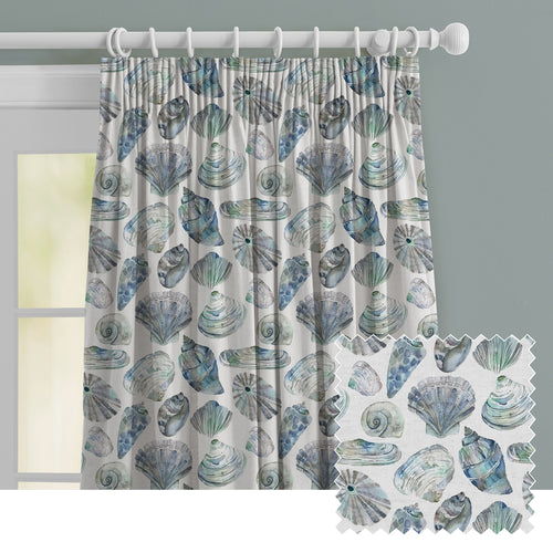 Abstract Multi M2M - Rockpool Printed Made to Measure Curtains Marine Voyage Maison