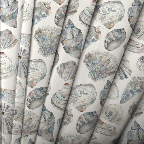 Abstract Grey M2M - Rockpool Printed Made to Measure Curtains Slate Voyage Maison
