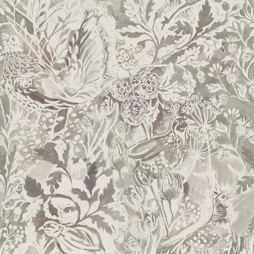 Samples - Rothesay Printed Fabric Sample Swatch Nut Voyage Maison