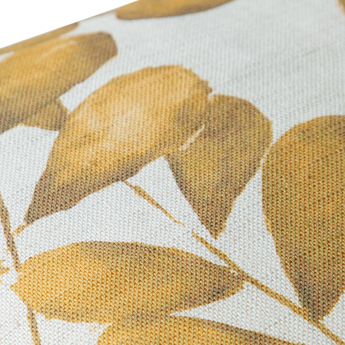 Additions Rowan Printed Feather Cushion in Gold