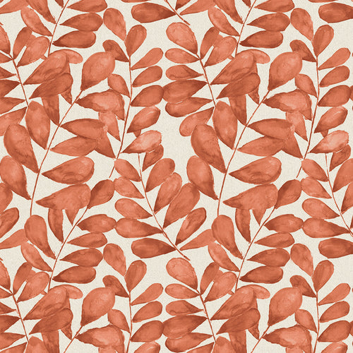 Floral Orange M2M - Rowan Printed Made to Measure Curtains Amber Voyage Maison