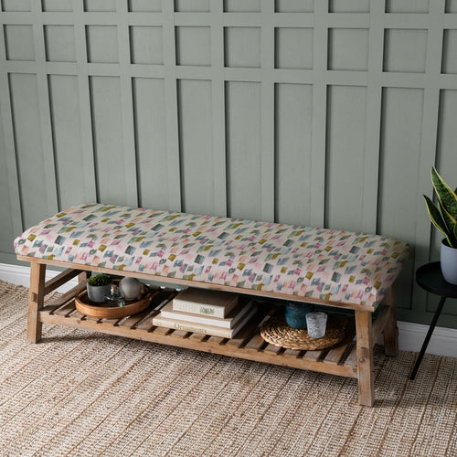 Abstract Green Furniture - Rupert  Bench Arwen Meadow Voyage Maison
