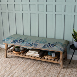 Voyage Maison Rupert Bench in Coralie Meadow