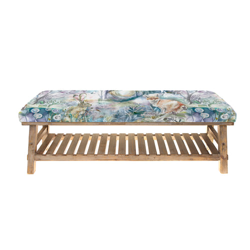 Animal Blue Furniture - Rupert  Bench Fox And Hare Voyage Maison