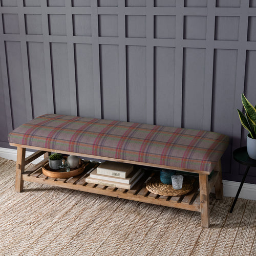 Check Purple Furniture - Rupert  Bench Tavistock Loganberry Voyage Maison