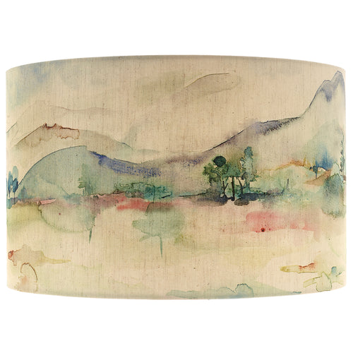 Abstract Cream Lighting - Russet Shores Eva Lamp Shade Linen Voyage Maison
