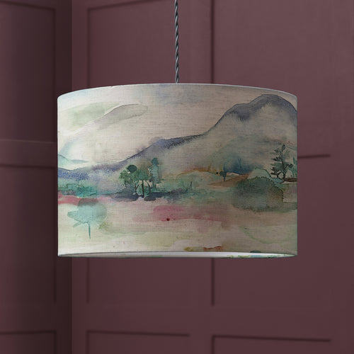Abstract Cream Lighting - Russet Shores Eva Lamp Shade Linen Voyage Maison