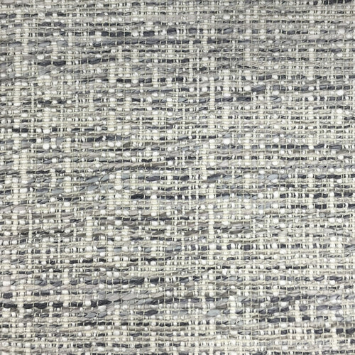 Plain Grey Fabric - Samara Woven Jacquard Fabric (By The Metre) Charcoal Voyage Maison