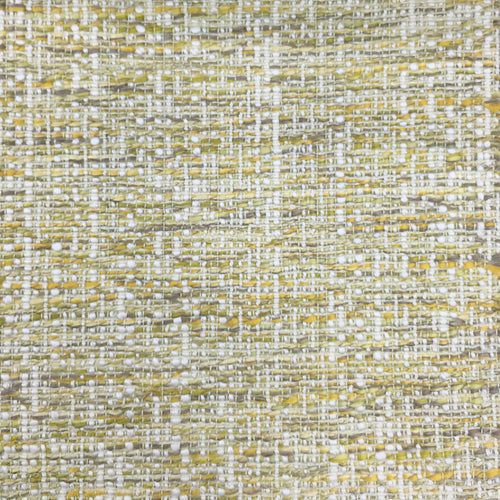 Plain Yellow Fabric - Samara Woven Jacquard Fabric (By The Metre) Gooseberry Voyage Maison