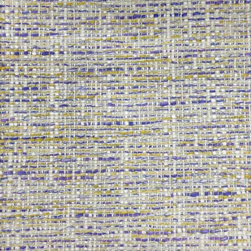 Plain Purple Fabric - Samara Woven Jacquard Fabric (By The Metre) Indigo Voyage Maison