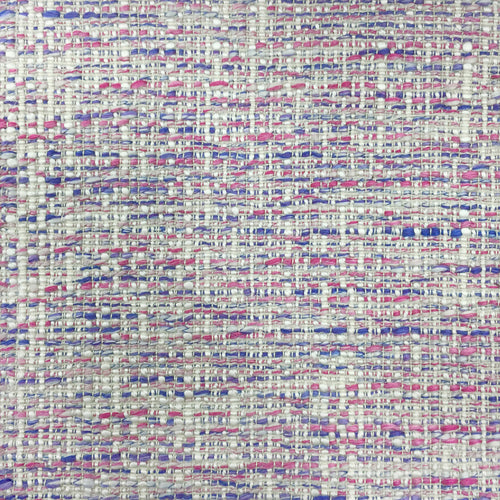 Plain Purple Fabric - Samara Woven Jacquard Fabric (By The Metre) Orchid Voyage Maison