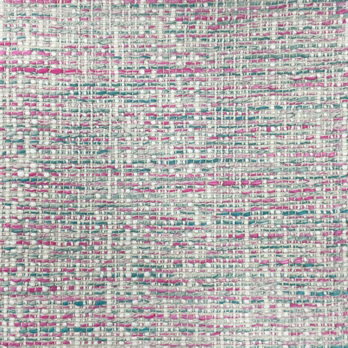 Plain Pink Fabric - Samara Woven Jacquard Fabric (By The Metre) Sweetpea Voyage Maison