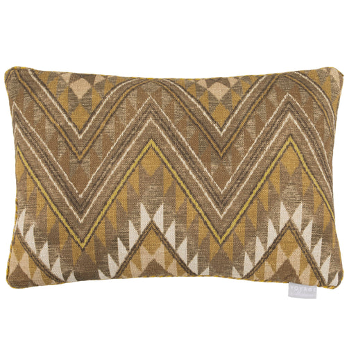 Voyage Maison Sandoval Printed Feather Cushion in Sepia