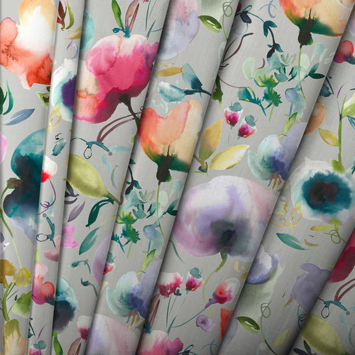 Floral Pink M2M - Santana Printed Made to Measure Curtains Lotus Voyage Maison