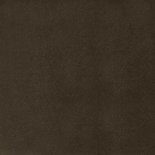 Plain Brown Fabric - Sapphire Plain Velvet Fabric (By The Metre) Bark Voyage Maison