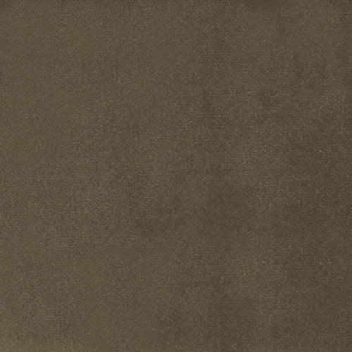 Plain Brown Fabric - Sapphire Plain Velvet Fabric (By The Metre) Coffee Voyage Maison