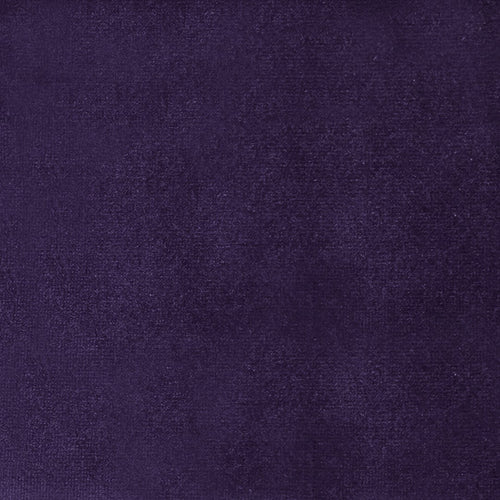 Plain Purple Fabric - Sapphire Plain Velvet Fabric (By The Metre) Indigo Voyage Maison