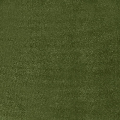 Plain Green Fabric - Sapphire Plain Velvet Fabric (By The Metre) Meadow Voyage Maison