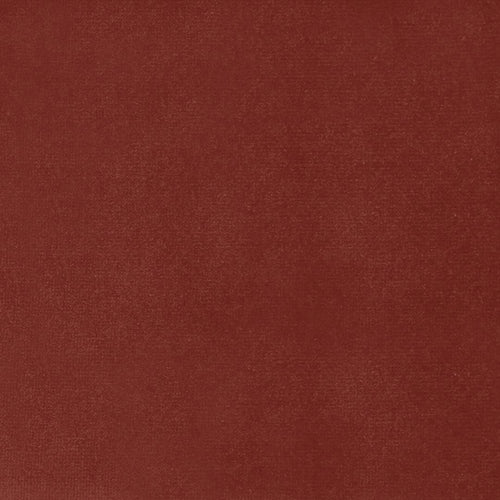 Plain Red Fabric - Sapphire Plain Velvet Fabric (By The Metre) Salsa Voyage Maison
