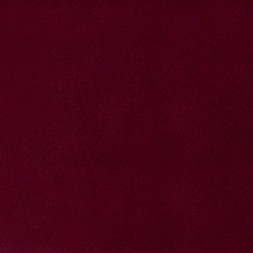 Plain Red Fabric - Sapphire Plain Velvet Fabric (By The Metre) Scarlet Voyage Maison