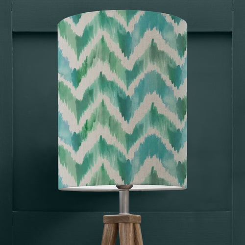 Abstract Blue Lighting - Savannah Anna Lamp Shade Isla Voyage Maison