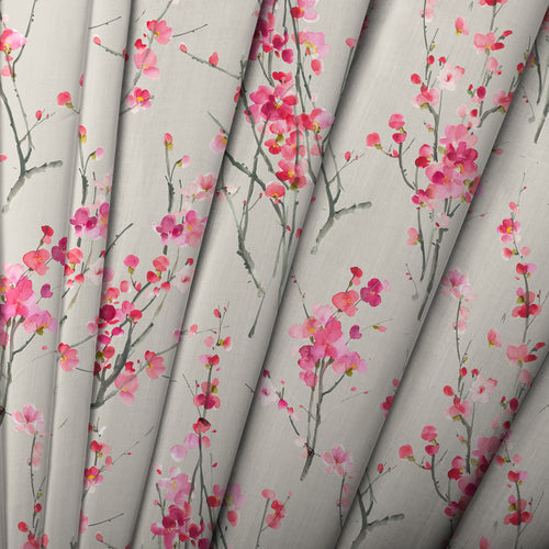 Floral Cream M2M - Saville Printed Cotton Made to Measure Roman Blinds Blossom/Stone Voyage Maison