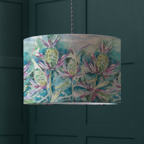 Animal Blue Lighting - Sea Thistle Eva Lamp Shade Linen Voyage Maison
