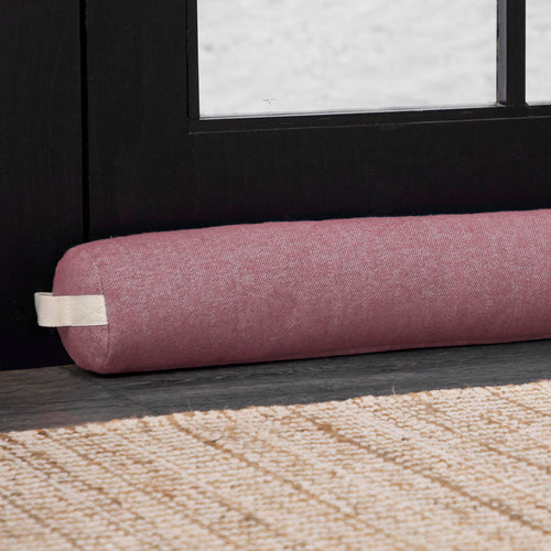 Plain Pink Cushions - Selkirk  Draught Excluder Rosehip Voyage Maison