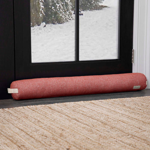 Plain Red Cushions - Selkirk  Draught Excluder Strawberry Voyage Maison