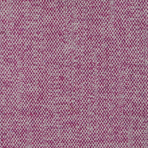 Plain Pink Fabric - Selkirk Textured Woven Fabric (By The Metre) Damson Voyage Maison