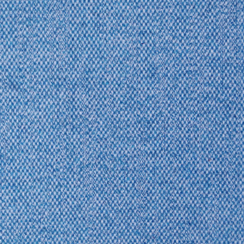 Plain Blue Fabric - Selkirk Textured Woven Fabric (By The Metre) Delphinium Voyage Maison