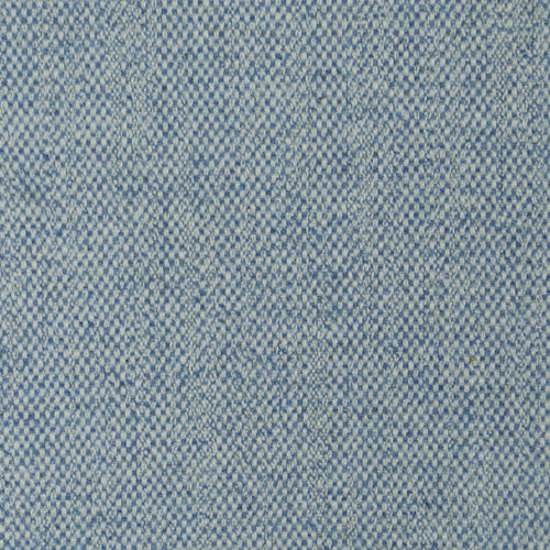 Plain Blue Fabric - Selkirk Textured Woven Fabric (By The Metre) Denim Voyage Maison