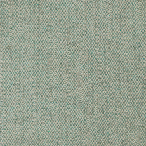 Plain Green Fabric - Selkirk Textured Woven Fabric (By The Metre) Duck Egg Voyage Maison