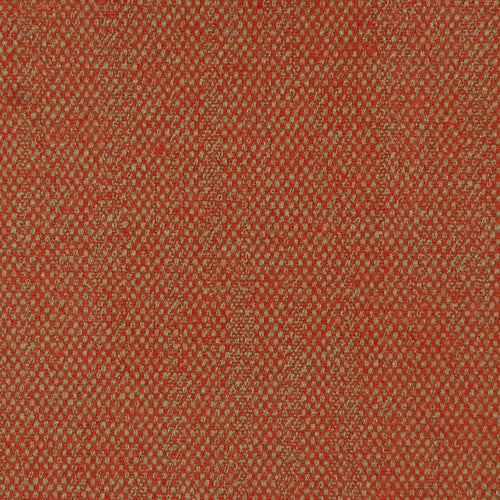 Plain Orange Fabric - Selkirk Textured Woven Fabric (By The Metre) Rust Voyage Maison