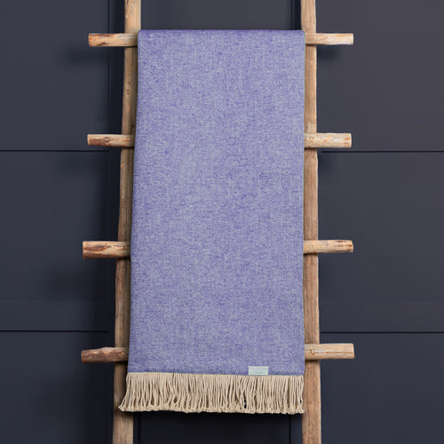 Voyage Maison Selkirk Woven Throw in Violet