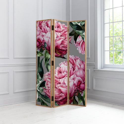 Floral Pink Furniture - Sennen Solid Wood Room Divider Fuchsia Voyage Maison