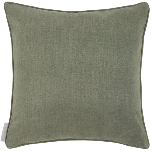 Floral Green Cushions - Sera Printed Piped Cushion Cover Sage Voyage Maison