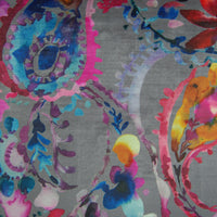  Samples - Shrabana Printed Fabric Sample Swatch Carnival Voyage Maison