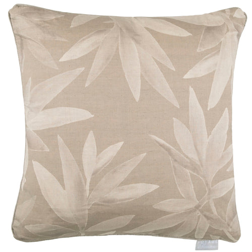 Additions Silverwood Printed Feather Cushion in Snow