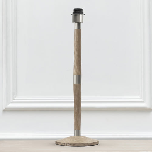 Plain Grey Lighting - Solensis Tall Lamp Base Grey Voyage Maison