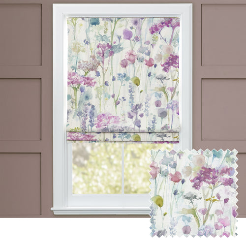 Floral Pink M2M - Sorong Printed Cotton Made to Measure Roman Blinds Summer Voyage Maison