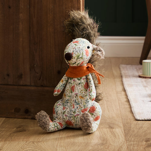 Floral Multi Accessories - Squizmo Squirrel Door Stop Multicolour Voyage Maison