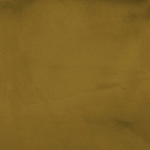 Plain Yellow Fabric - Stella Plain Velvet Fabric (By The Metre) Butterscotch Voyage Maison