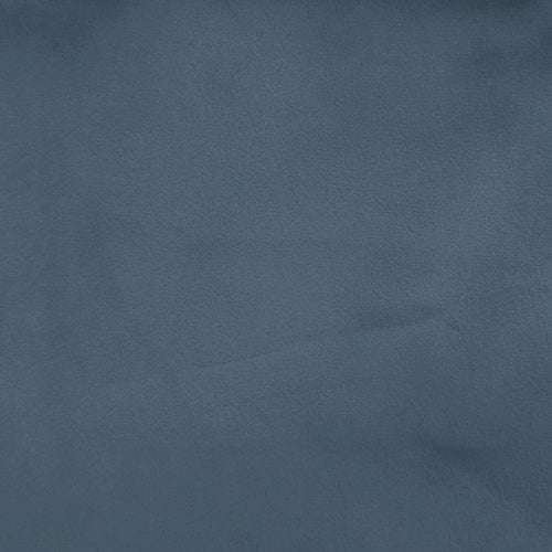 Plain Blue Fabric - Stella Plain Velvet Fabric (By The Metre) Dolphin Grey Voyage Maison