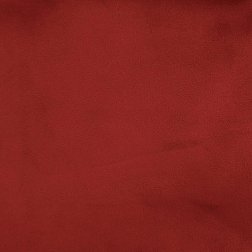 Plain Red Fabric - Stella Plain Velvet Fabric (By The Metre) Fire Voyage Maison