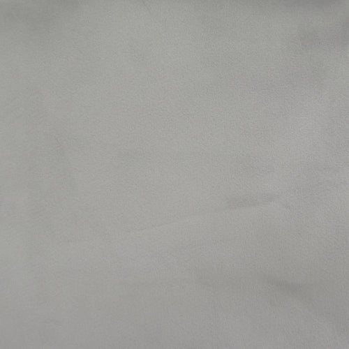 Plain Silver Fabric - Stella Plain Velvet Fabric (By The Metre) Fog Voyage Maison