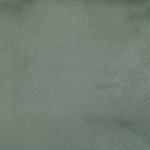 Plain Green Fabric - Stella Plain Velvet Fabric (By The Metre) Mist Voyage Maison