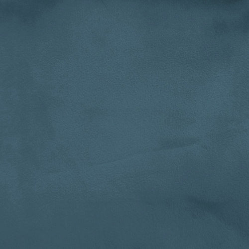 Plain Blue Fabric - Stella Plain Velvet Fabric (By The Metre) Sapphire Voyage Maison