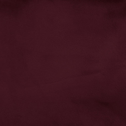 Plain Red Fabric - Stella Plain Velvet Fabric (By The Metre) Wine Voyage Maison